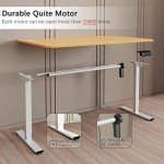 55" Ergonomic Electric Height Adjustable Standing Desk