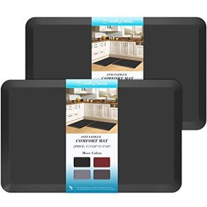 Ergonomic Anti-Fatigue Kitchen Mat: Cushioned, Non-Slip Comfort for Home & Office