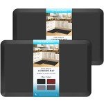 Ergonomic Anti-Fatigue Kitchen Mat: Cushioned, Non-Slip Comfort for Home & Office