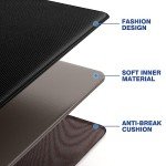 StepRite Anti-Fatigue Kitchen Mat Set: Cushioned Comfort for Home & Office (2-Pack, Black)