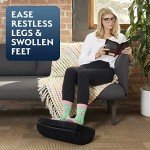 Sky Solutions Ergonomic Memory Foam Footrest: Adjustable Under Desk Comfort