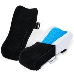 BEAUTRIP Ergonomic Armrest Pads- Office Chair Arm Rest Cover Pillow - Elbow Support Cushion for Computer, Gaming and Desk Chairs (Set of 2)