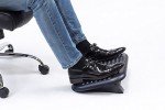 Mount-It! Ergonomic Foot Rest - Adjustable Tilt & Massage Surface for Office Comfort