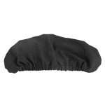 1 Pair Knitted Elastic Fabric Chair Armrest Covers Office Wheelchair Arm Rest Pad Elbows Forearms Pressure Relief slipcover (Black)