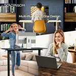 SOHOMACH Electric Standing Desk - Adjustable Height with Memory Preset, 55 x 24 Inches Ergonomic Design Stand Up Home Office Standing Desk