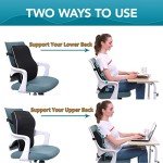 Memory Foam Lumbar Support Pillow for Any Chair