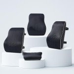 Memory Foam Lumbar Support Pillow for Any Chair