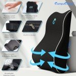 Memory Foam Lumbar Support Pillow with 3D Mesh