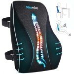 Ergonomic Lumbar Support Pillow for Office Chairs