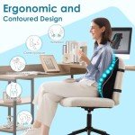 Ergonomic Lumbar Support Pillow for Office Chairs