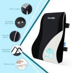 Ergonomic Lumbar Support Pillow for Office Chairs