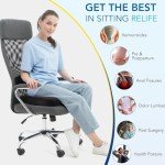 Ergonomic Lumbar Support Pillow for Back Pain Relief