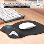 MROCO Ergonomic Mouse Pad with Gel Wrist Support