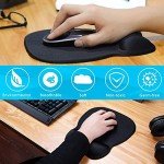 MROCO Ergonomic Mouse Pad with Gel Wrist Support