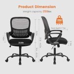 Ergonomic Mesh Rolling Executive Office Chair