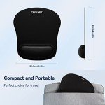 TECKNET Ergonomic Mouse Pads with Wrist Support
