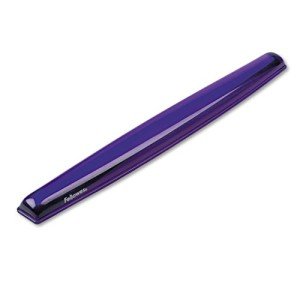 Fellowes Purple Gel Crystals Wrist Rest