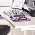 Fellowes Purple Gel Crystals Wrist Rest