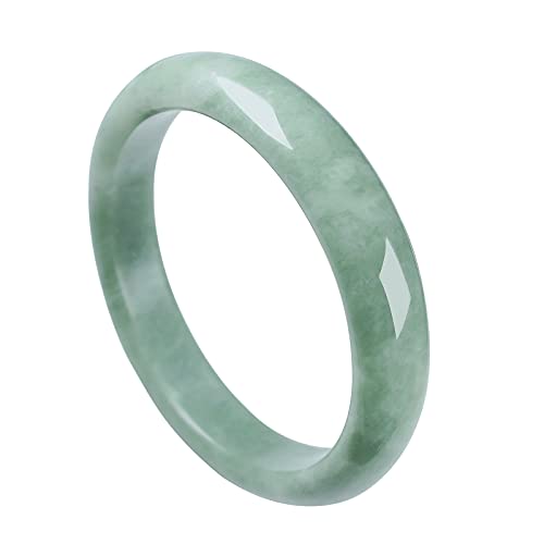 Natural Green Jade Bangle Bracelet for Women