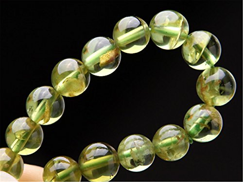 Natural Olivine Peridot Gemstone Stretch Bracelet 7mm