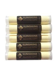 Sunshine Jewelry Cleaner Polishing Cloths - 5 Pack