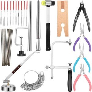 Jeweler's Tool Kit with Saw, Blades, and More