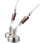 Versatile Tweezers for Jewelry Making - 2 Pack