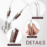 Versatile Tweezers for Jewelry Making - 2 Pack