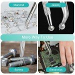 Diamond Tweezers Set for Jewelry and Tiny Objects
