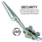 Adjustable Helping Hand with Magnifying Glass for Jewelry