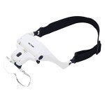 YOCTOSUN Head Mount Magnifier with LED Light