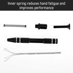 Stainless Steel 4-Prong Jewelry Pick-Up Tool Set