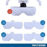 YOCTOSUN Head Mount Magnifier with LED Light