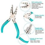 Jewelry Making Tool Set: 6-in-1 Pliers