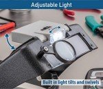 Adjustable Dual Lens Head Magnifier with Headlamp