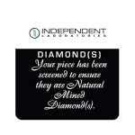 Round Diamond Stud Earrings in 925 Sterling Silver