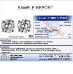 IGI Certified 1/2 Carat Diamond Stud Earrings
