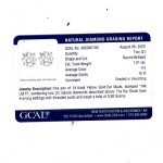 14k Yellow Gold 1 Ct Diamond Stud Earrings