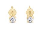 Diamond Stud Earrings in 14k Yellow Gold