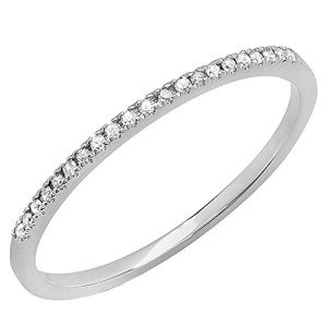 Dazzlingrock Women's Diamond Ring in 10K Gold
