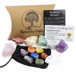 Energy Infused Raw Healing Crystals Chakra Kit