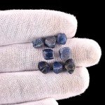 Raw Blue Sapphire Gemstones for Jewelry Making