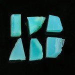 Natural Raw Aqua Chalcedony Gemstones for Jewelry