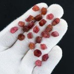 Natural Pink Tourmaline Raw Crystals for Jewelry
