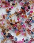 100 Natural Multi Sapphire Raw Gemstones