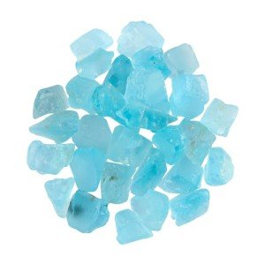 Sky Blue Topaz Raw Gemstones for Jewelry Making