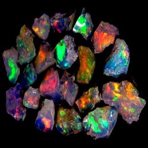 Raw Opal Crystal Gemstones for Jewelry Making