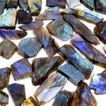 Natural Raw Labradorite Gemstone Lot for Jewelry