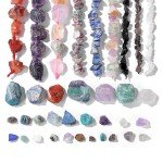 Natural Raw Gemstone Beads for DIY Jewelry