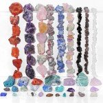 Natural Raw Gemstone Beads for DIY Jewelry